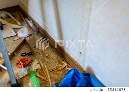 住宅リフォーム 風呂場解体工事 住宅リフォーム 風呂場解体工事 85811073