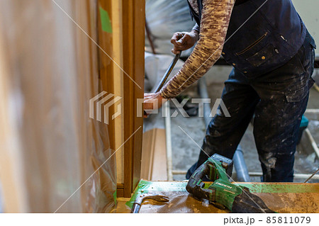 住宅リフォーム　風呂場解体工事 85811079