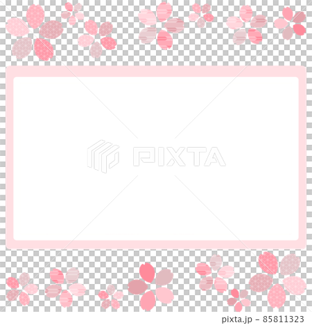 Cherry Blossom Frame Illustration Material Entrance Ceremony Graduation Ceremony Congratulatory Message Card Cherry Blossom Frame Illustration Material Entrance Ceremony Graduation Ceremony Congratulatory Message Card 85811323