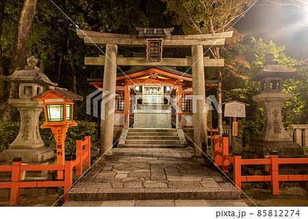 八坂神社の美しい夜景 八坂神社の美しい夜景 85812274