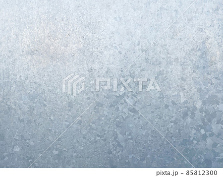 ライトシルバーの亜鉛メッキ鋼板の表面模様の背景画像 ライトシルバーの亜鉛メッキ鋼板の表面模様の背景画像 85812300