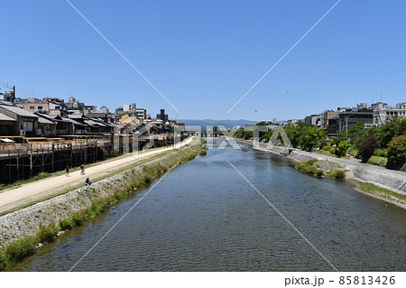 京都　鴨川 85813426