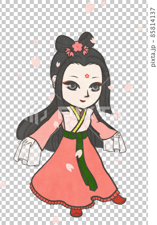 木花咲耶姫のイラスト 木花咲耶姫のイラスト 85814137