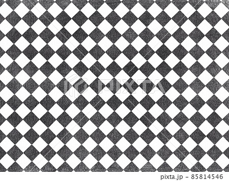 白黒ハーリキンチェック 白黒ハーリキンチェック 85814546