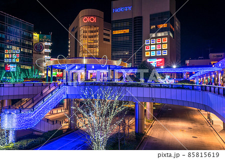 《神奈川県》溝の口駅前の風景・夜景 85815619