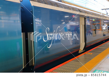 東京駅　9番線サフィール踊り子　東京都千代田区丸の内一丁目 85815744