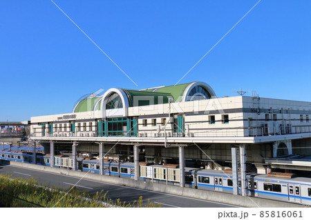 北総鉄道北総線の印西牧の原駅　千葉県印西市原　いんざいまきのはら 85816061