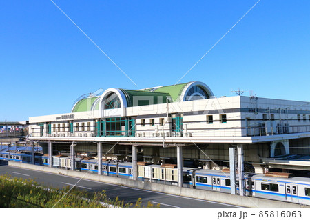 北総鉄道北総線の印西牧の原駅　千葉県印西市原　いんざいまきのはら 85816063