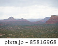 アリゾナ州　セドナ　ベルロック中腹からの風景 85816968
