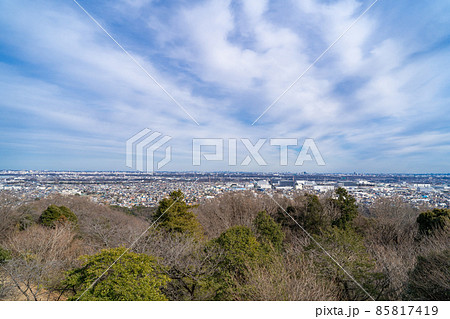 八菅山の展望台から見た景色（東丹沢） 85817419