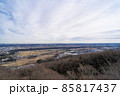 鳶尾山展望台から見た景色（東丹沢） 85817437