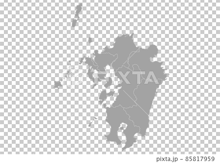 九州地區的剪影 85817959