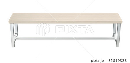 Modern wood bench 85819328