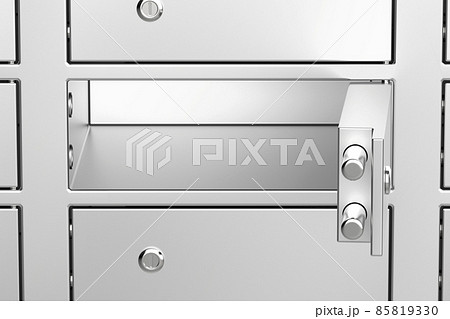 Empty safe deposit box 85819330