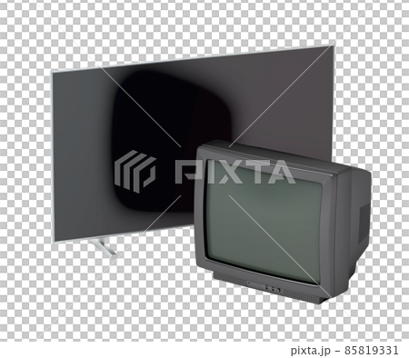 Flat screen and CRT televisions 85819331