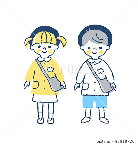 幼稚園児の男女 幼稚園児の男女 85819726