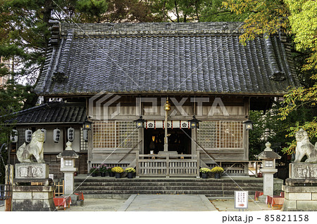 岡崎　菅生神社　拝殿　愛知県岡崎市 85821158