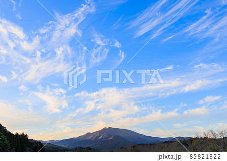 夕暮れの紫尾山 夕暮れの紫尾山 85821322