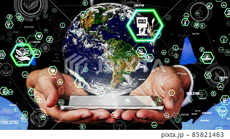 Conceptual environmental conservation and sustainable ESG development Conceptual environmental conservation and sustainable ESG development 85821463