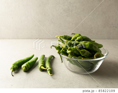 韓国のオイコチュ 青トウガラシ 韓国のオイコチュ 青トウガラシ 85822109