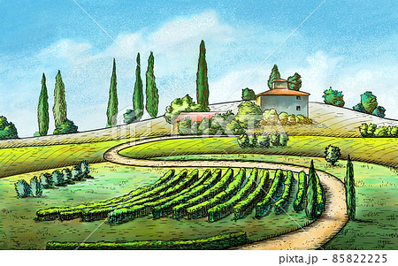 Country landscape 85822225