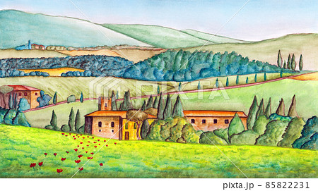 Country landscape 85822231