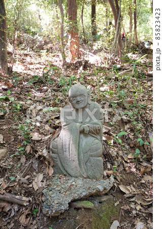 少林寺　ショウリンジ　寺　五百羅漢　石像　千体荒神碑　文殊菩薩札所　武州寄居十二支卯年 85823423