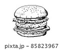 チーズバーガー 85823967