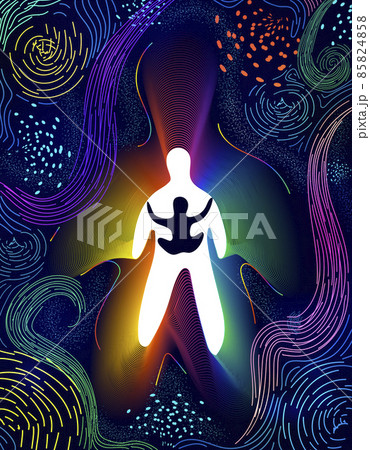 soul in meditation by energies 85824858