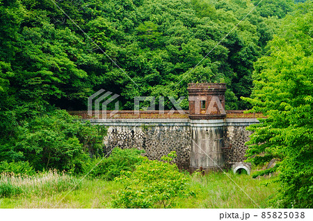 旧桂ヶ谷貯水池堰堤 85825038