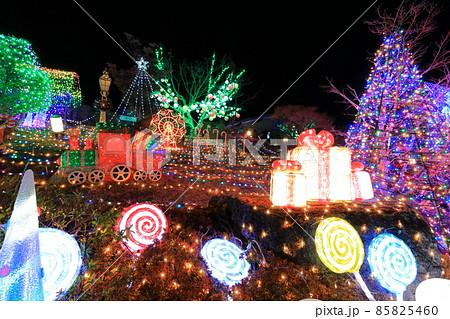【福岡県】おおとうイルミネーション（道の駅　おおとう桜街道） 85825460