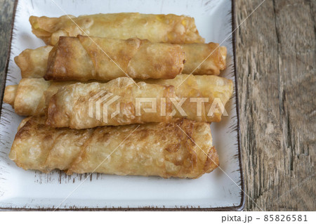 traditional Fried phyllo pastry with cheese in Turkey traditional Fried phyllo pastry with cheese in Turkey 85826581