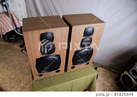 Large Soviet speakers Orbita 35as-016. Vintage acoustics. Large Soviet speakers Orbita 35as-016. Vintage acoustics. 85826846