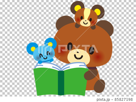読書をする子供 85827198