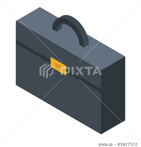 Business suitcase icon, isometric style Business suitcase icon, isometric style 85827572