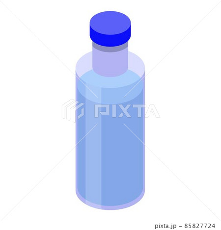 Bottle of water icon, isometric style 85827724