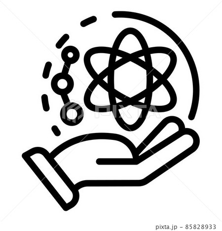 Medical biology icon, outline style 85828933
