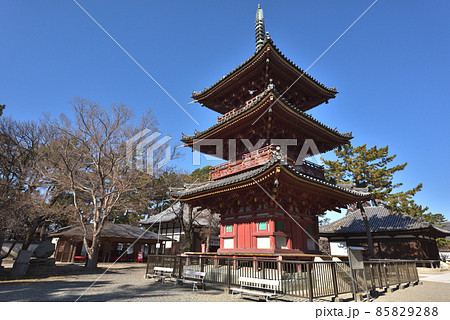 鶴林寺　三重塔 85829288