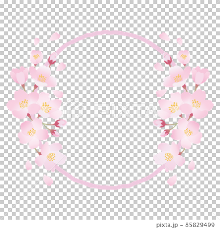 Cherry frame - Stock Illustration [85829499] - PIXTA