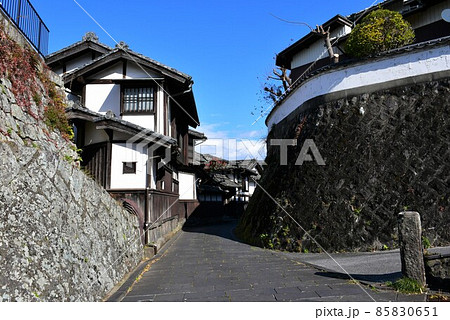 臼杵城下町　武家屋敷　二王座歴史の道　龍原寺三重塔 85830651