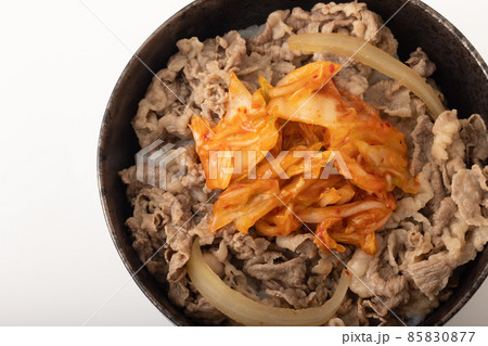 キムチ牛丼 85830877
