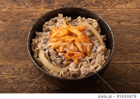 キムチ牛丼 85830878