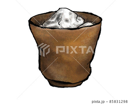 筆で描かれた焼酎水割りロックのイラスト 筆で描かれた焼酎水割りロックのイラスト 85831298