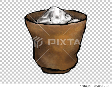 筆で描かれた焼酎水割りロックのイラスト 筆で描かれた焼酎水割りロックのイラスト 85831298