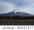 冬の富士山 85831377