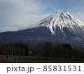 冬の富士山 85831531