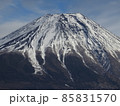 冬の富士山 85831570