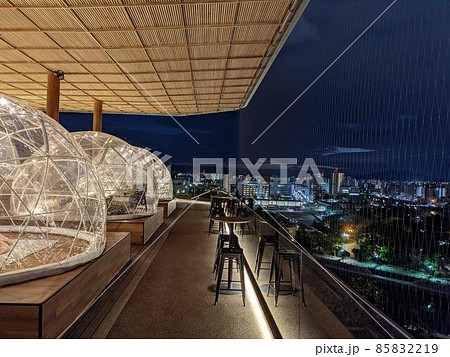 広島市 新名所「おりづるタワー」から見る夜景 広島市 新名所「おりづるタワー」から見る夜景 85832219