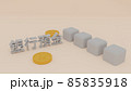 銀行預金のイメージ 85835918