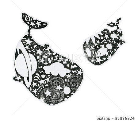 宇宙模様のクジラ 85836824